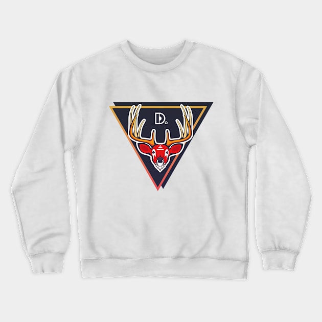 deer Crewneck Sweatshirt by malic